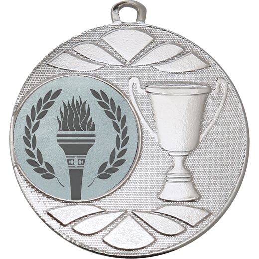 Multi Award Trophy Cup Medal Silver 50mm (2")