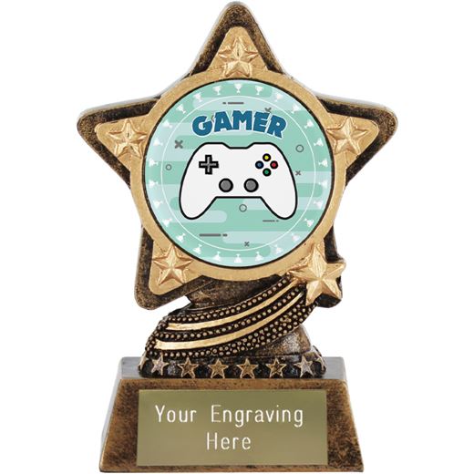 Gamer Trophy by Infinity Stars 10cm (4")