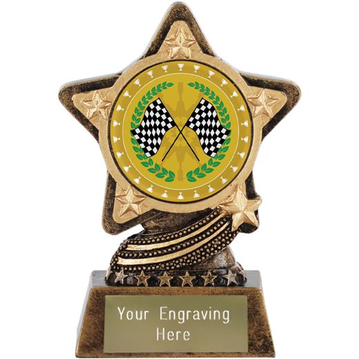 Motorsport Trophy by Infinity Stars 10cm (4")