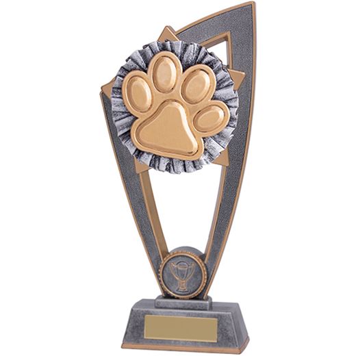 Dog Paw Star Blast Trophy 18cm (7")