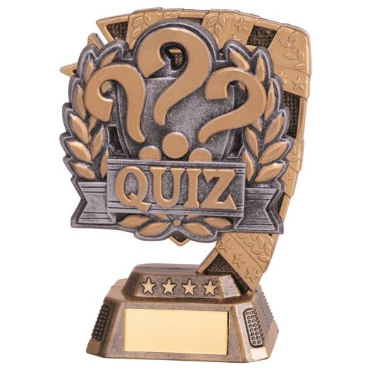 Euphoria Quiz Trophy 13cm (5")