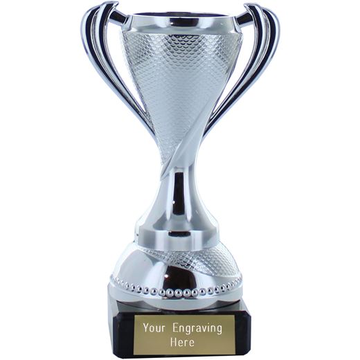 Trophy Cup on Marble Base Silver 13cm (5.25")