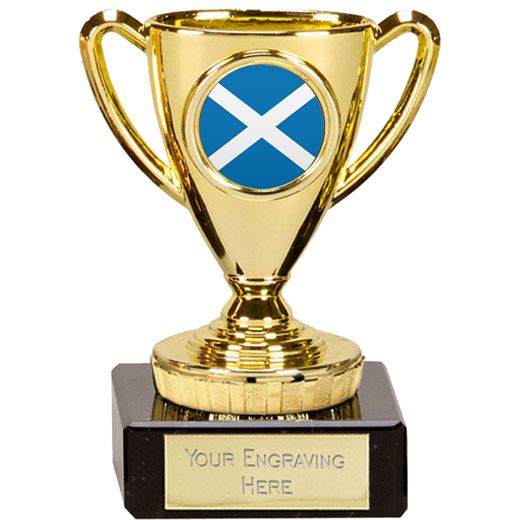 Scottish Trophy Mini Cup Gold 10cm (4")