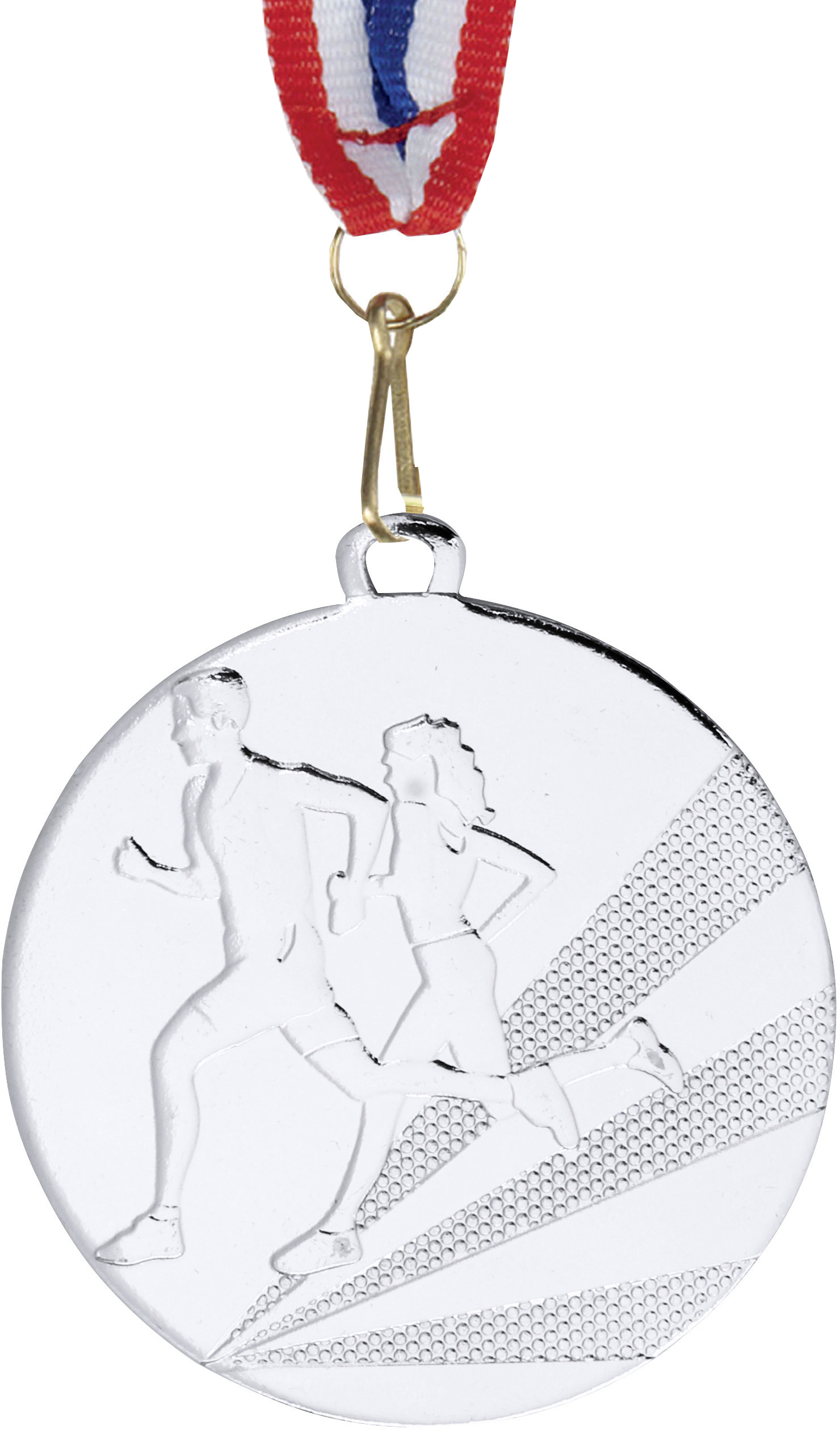 60mm Olympia Triathlon Medal & Ribbon Athletic Running Medals Gold Silver Bronze 