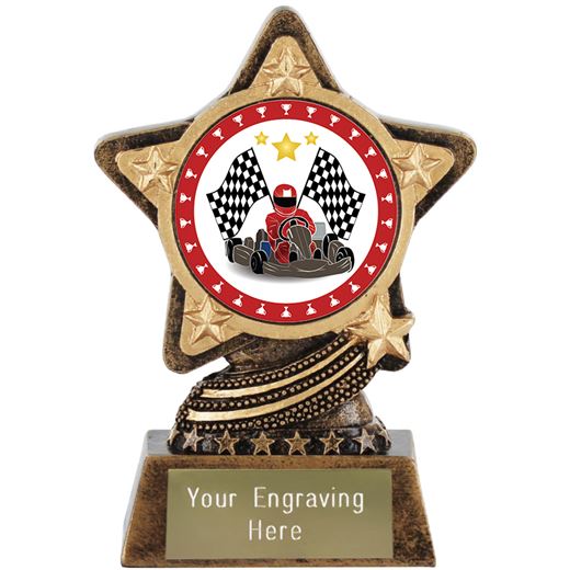 Karting Trophy by Infinity Stars 10cm (4")