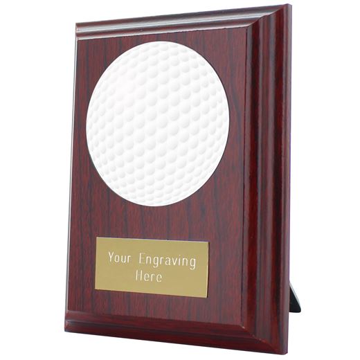 Golf Plaque Award 10cm (4")