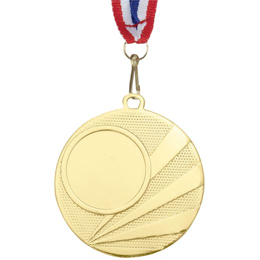 Multisport Gold Medal with Medal Ribbon 50mm (2")