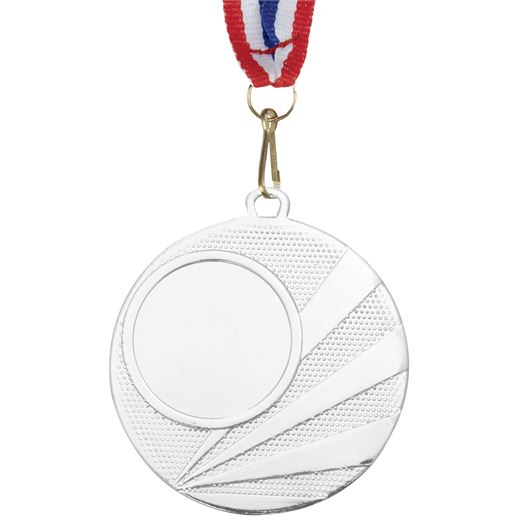 Multisport Silver Medal with Medal Ribbon 50mm (2")