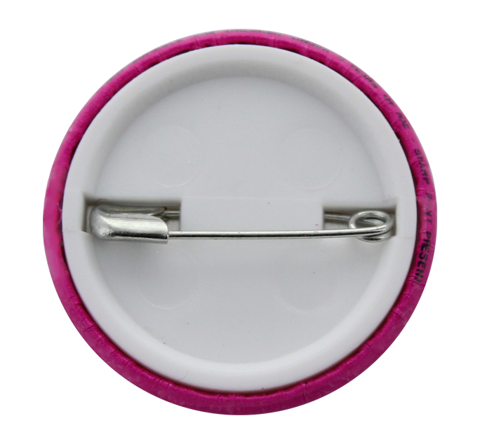 Pink Birthday Girl Pin Badge 25mm (1