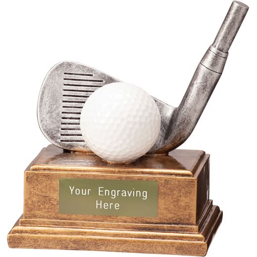 Golf Iron Belfry Trophy 12cm (4.75")