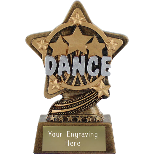 Dance Trophy by Infinity Stars 10cm (4")