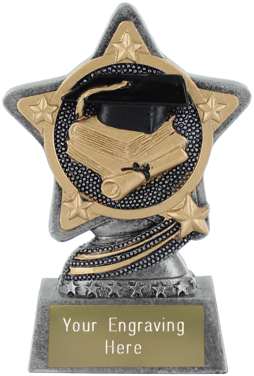 Academic Trophy by Infinity Stars 10cm 4" 