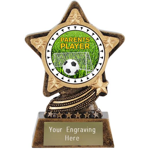 Parents Player Trophy by Infinity Stars 10cm (4")