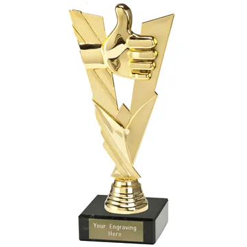 SIZE 9.5 CM FREE ENGRAVING MARBLE BASE SOLID PLASTIC TOP POOL TROPHY 