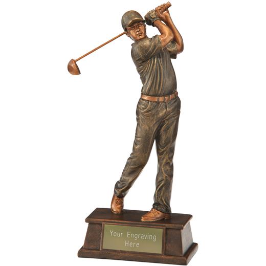 The Classical Male Golf Trophy 22cm (8.75")