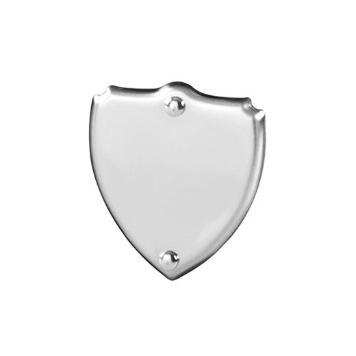 Small Silver Side Shield for Presentation Shields 32 x 27mm