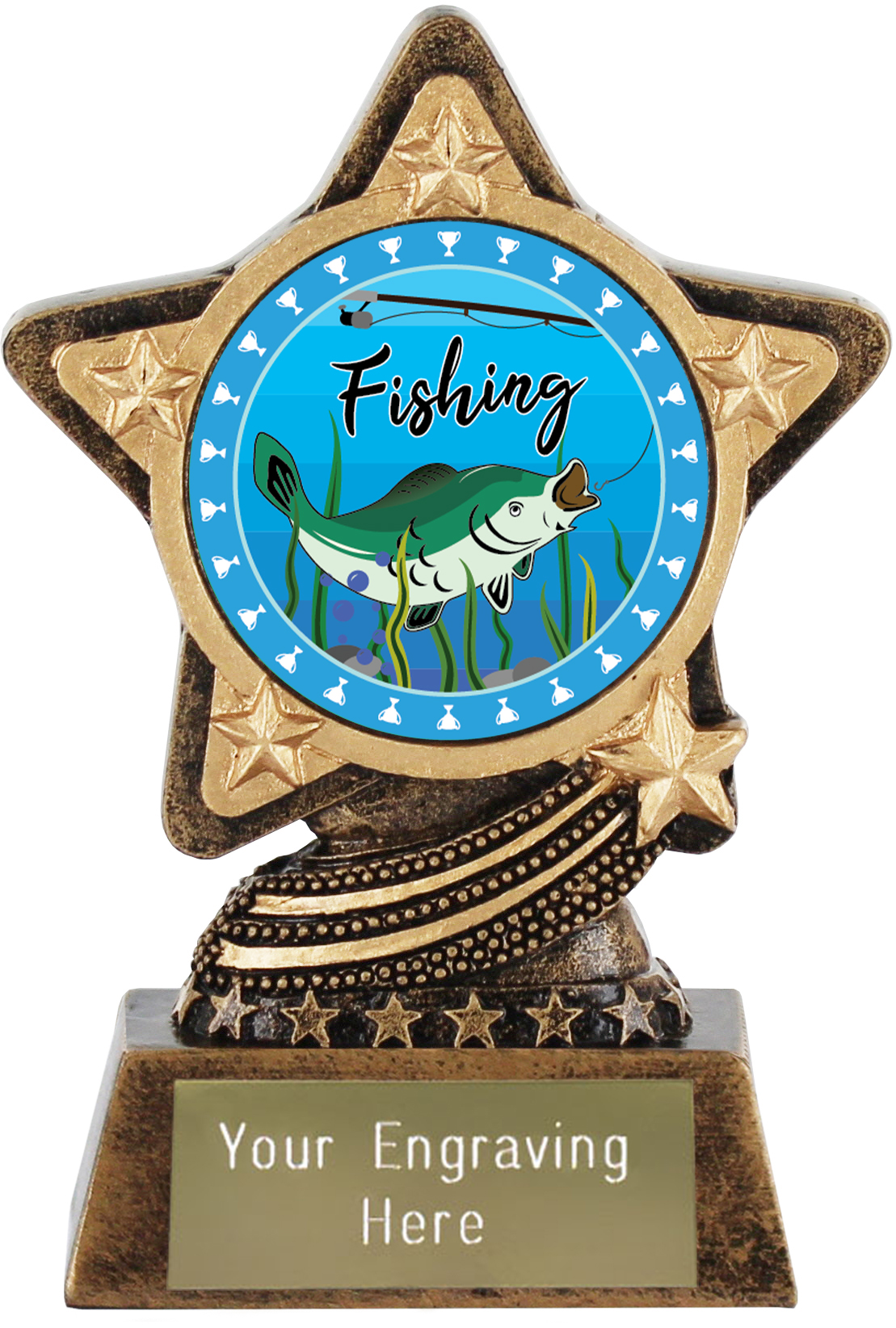 Fishing Trophy by Infinity Stars 10cm (4)