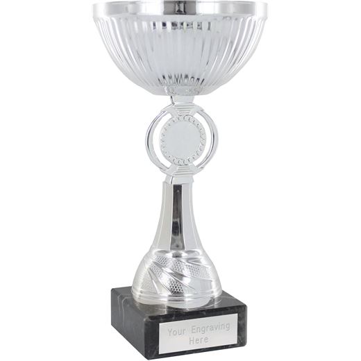Blyton Trophy Cup Silver 23cm (9")