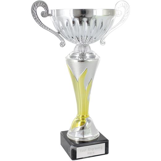 Rowling Trophy Cup Silver & Gold 27.5cm (10.75")