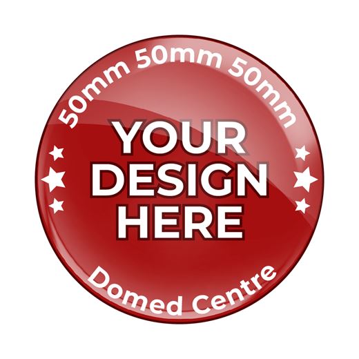 50mm (2") Custom Domed Centre Disc