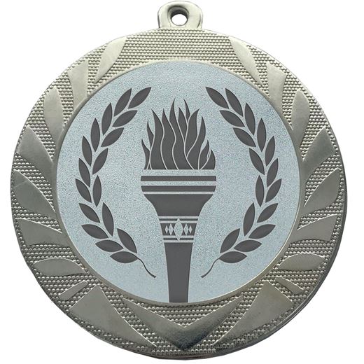 Laurel Wreath Achievement Medal Silver 70mm (2.75")