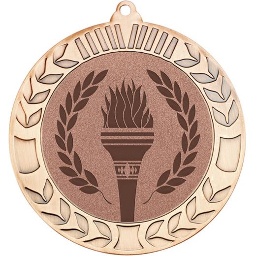 Bronze Wreath Medal 70mm (2.75")