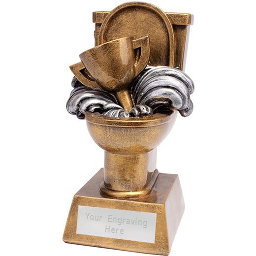 Loo-ser Novelty Poo Trophy 15.5cm (6")