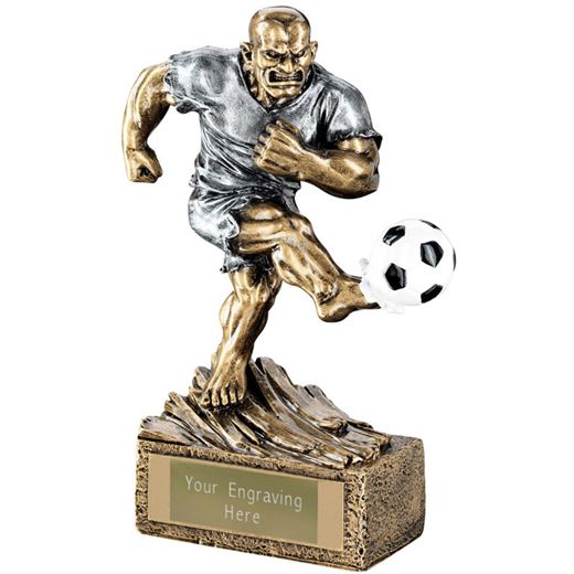 Novelty 'The Beast' Football Trophy 17cm (6.75")
