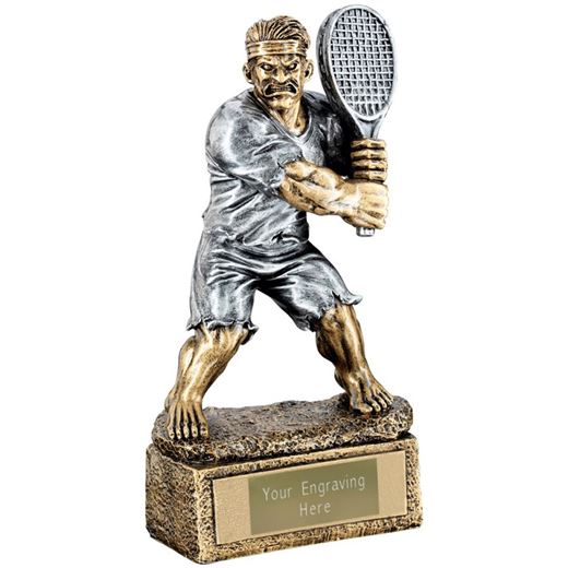 Novelty 'The Beast' Tennis Trophy 15cm (6")
