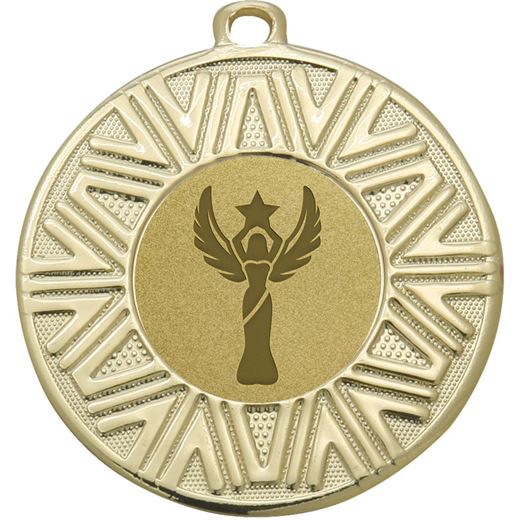 Multi Award Achievement Medal Gold 50mm (2")