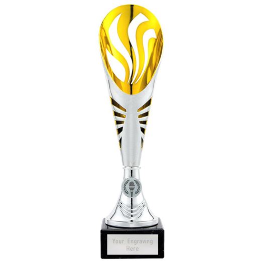 Supreme Trophy Cup Silver & Gold 34.5cm (13.5")