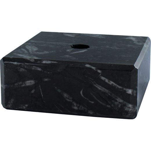 Black Marble Base 75mm x 75mm x 30mm