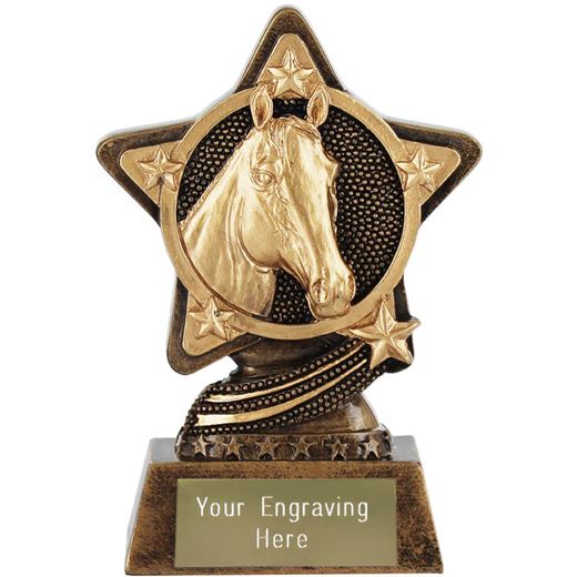 Equestrian Trophy by Infinity Stars 10cm (4")