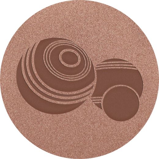 Lawn Bowls Bronze Centre Disc 25mm (1")