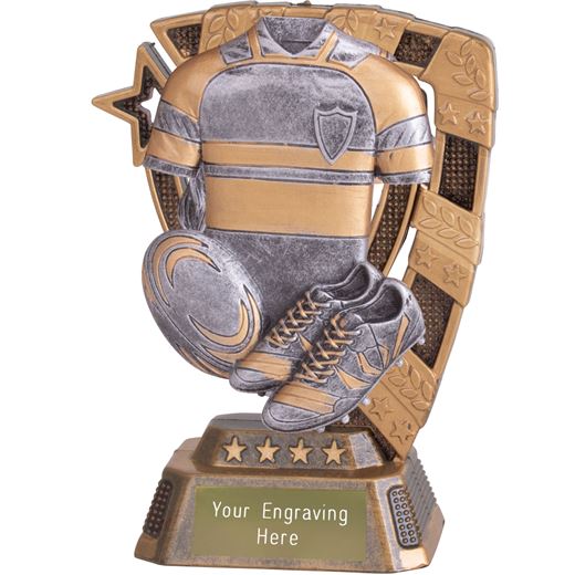 Euphoria Rugby Trophy 13cm (5")