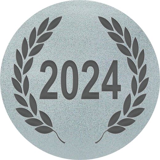 2024 Silver Centre Disc 25mm (1")