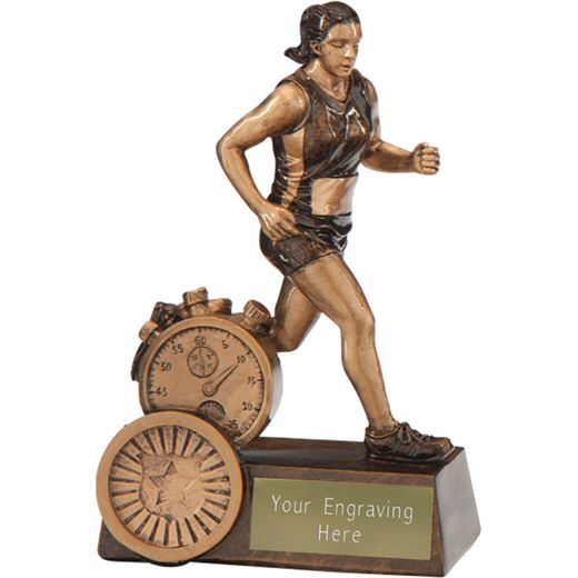 Endurance Female Running Award 12.5cm (5")