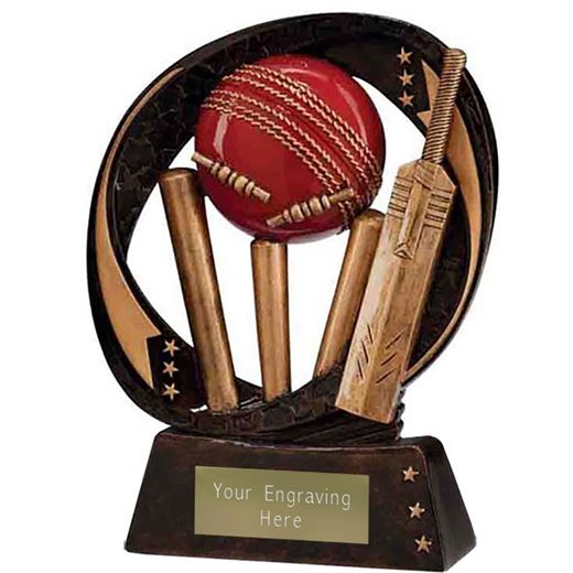 Typhoon Cricket Trophy 13cm (5")