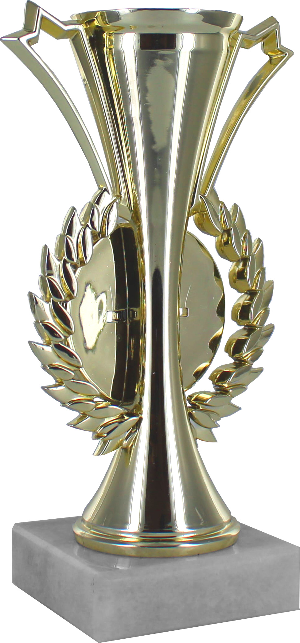 Premio Gold Trophy Cup Con Handl Logro De Celebración Ganador - Foto 5