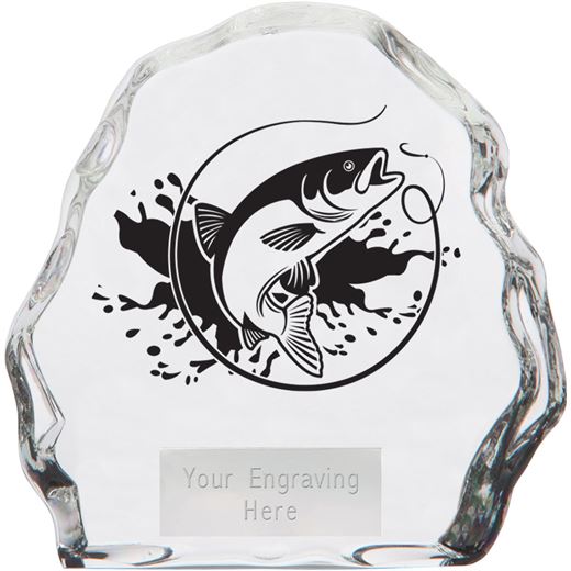 Glacier Fishing Trophy Clear 9cm (3.5")