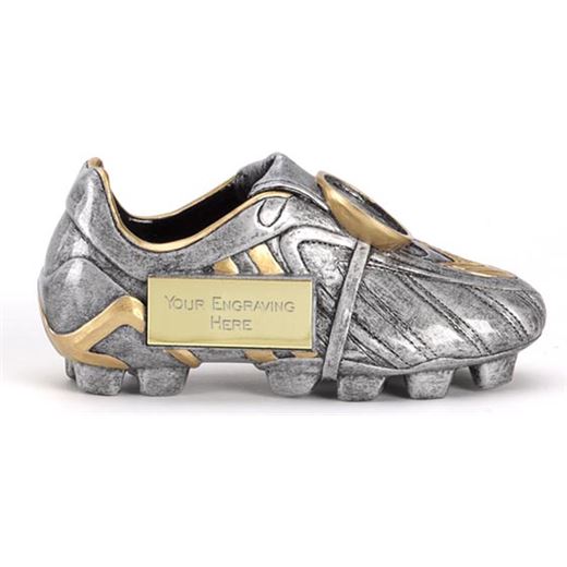 Resin Silver Premier Football Boot 12.5cm (5")
