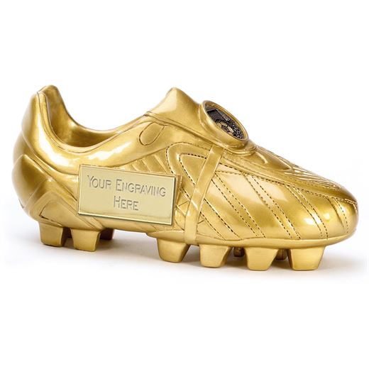 Premier Golden Boot Resin Football Trophy 18cm (7")