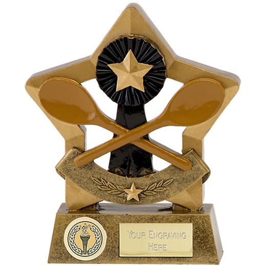 Resin Wooden Spoon Star Trophy 14cm (5.5")