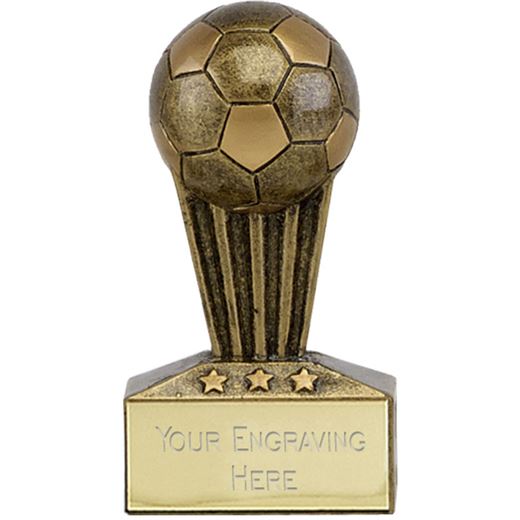 Micro Trophy Football Award 7.5cm (3")