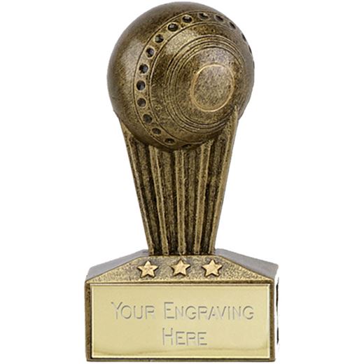 Micro Trophy Lawn Bowls Award 7.5cm (3")
