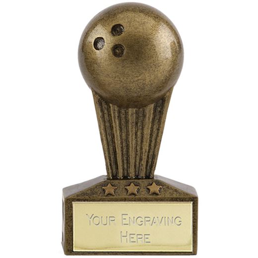 Micro Trophy Ten Pin Award 7.5cm (3")