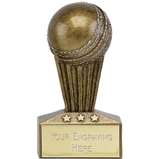 Micro Trophy Cricket Award 7.5cm (3")