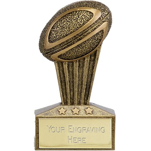 Micro Trophy Rugby Award 7.5cm (3")