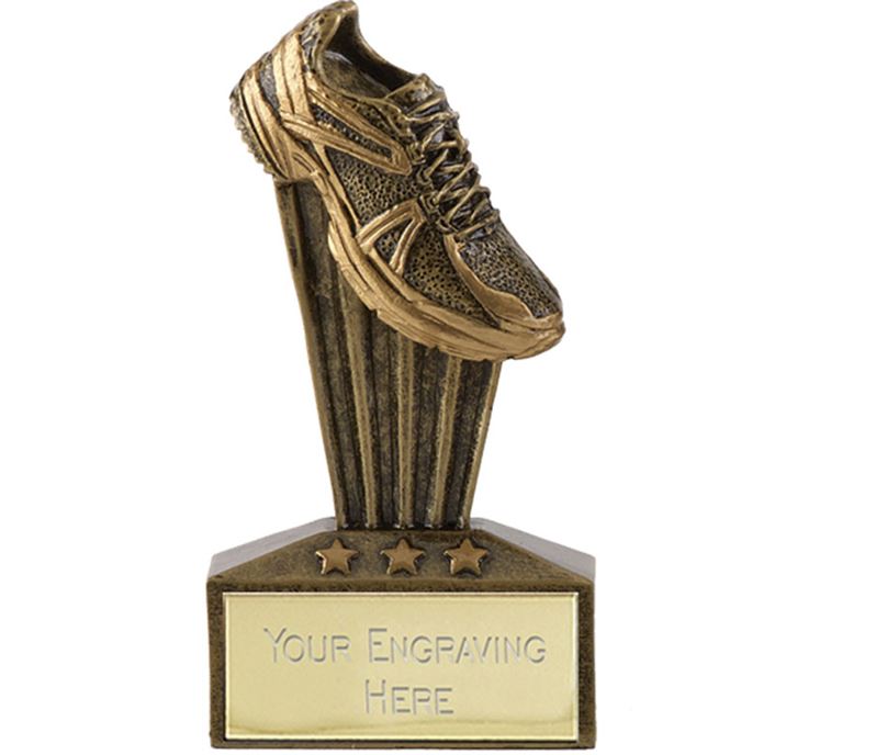 Micro Trophy Running Shoe Award 7.5cm (3