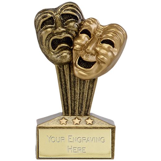 Micro Trophy Drama Award 7.5cm (3")